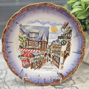 Rüdesheim/Rh. Drosselgasse Collector Plate - 8" Diameter
